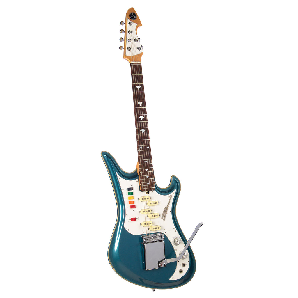 1990s Teisco Spectrum 5 - Metallic Blue - Made in Japan Vintage Reissu ...