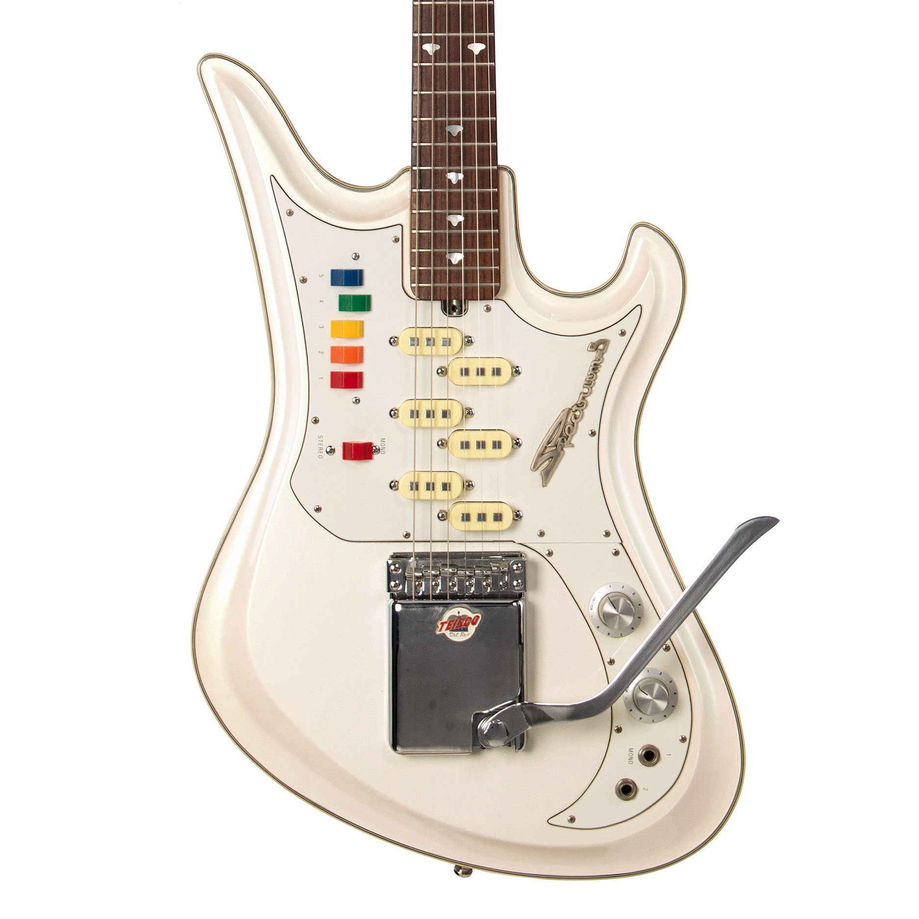 Spectrum 5 1990s Teisco Spectrum 5 - Pearl White - Made in Japan Vintage Reissue ...