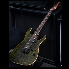 Tom Anderson Guitars Angel - Satin Transparent Dark Olive - 24 fret Custom Boutique Electric Guitar - NEW!