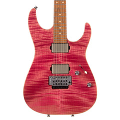 Tom Anderson Lil Angel - Transparent Pink w/Transparent White Back - 24 fret Drop Top - Custom Boutique Electric Guitar - NEW!!!