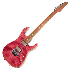 Tom Anderson Lil Angel - Transparent Pink w/Transparent White Back - 24 fret Drop Top - Custom Boutique Electric Guitar - NEW!!!