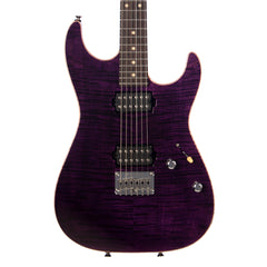 Tom Anderson Drop Top - Transparent Purple with Binding - Custom Boutique Electric Guitar - NEW!