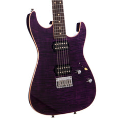 Tom Anderson Drop Top - Transparent Purple with Binding - Custom Boutique Electric Guitar - NEW!