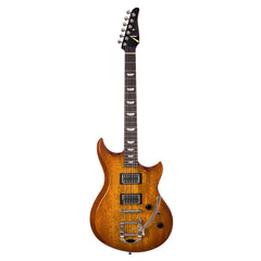 Tom Anderson Guitars Wolfhound - Tobacco Fade / Dark Grain - NAMM Show 2026 Custom Boutique Offset Electric Guitar - NEW!!!