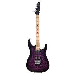 Tom Anderson Angel - Transparent Purple to Black Burst with Binding - Custom Boutique Electric Guitar - USED!