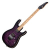 Tom Anderson Angel - Transparent Purple to Black Burst with Binding - Custom Boutique Electric Guitar - USED!