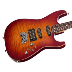 Tom Anderson Drop Top - Cherry Burst with Binding - Custom Boutique Electric Guitar - USED!
