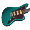 Tom Anderson Guitars Raven Classic - Big Sparkle Teal In-Distress Level 2 - Custom Boutique Offset Electric Guitar - NEW!!!