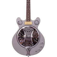 Eastwood Guitars Delta 6 - Sonic Silver - Electric Resonator Guitar - Vintage Mosrite Californian Tribute - NEW!