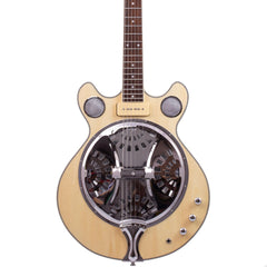 Eastwood Guitars Delta 6 - Natural - Electric Resonator Guitar - Vintage Mosrite Californian Tribute - NEW!