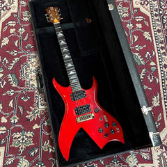 1981 BC Rich Bich - Transparent Red - Original Vintage Neal Moser Era Electric Guitar - USED!!!