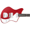 Eastwood Guitars Jeff Senn Model One Metallic Red Closeup
