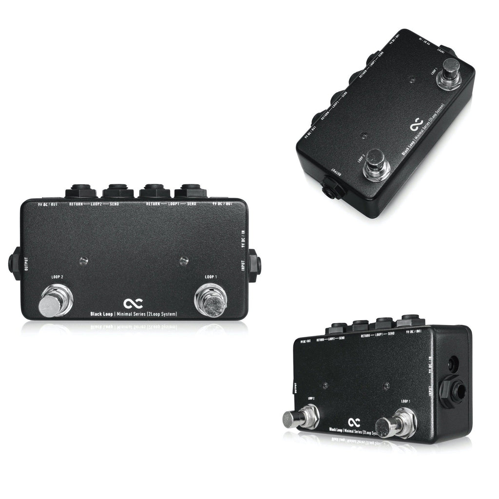 One Control Minimal Series Black Loop Pedal OC-M-BL - NEW! | Make'n Music