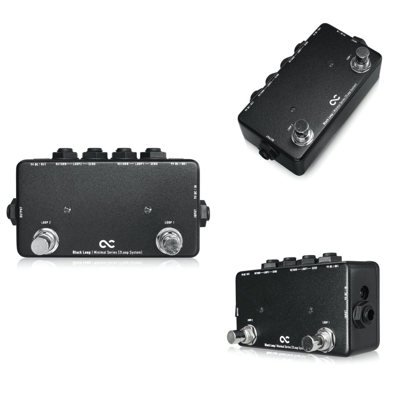 Black Loop One Control Minimal Series Black Loop Pedal OC-M-BL - NEW! | Make'n Music