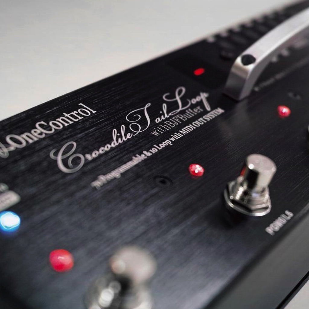 One Control Loop One Control Crocodile Tail Loop OC-10 - MIDI Capable Buffered Loop Swi ...