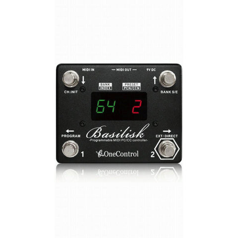 One Control Basilisk OC-BAS - Programmable MIDI PC/CC Controller - NEW!