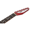 Eastwood Guitars Jeff Senn Model One Metallic Red Headstock