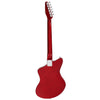 Eastwood Guitars Jeff Senn Model One Metallic Red Full Back