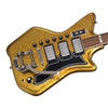 Airline Guitars '59 3P DLX - Gold Sparkle Flake - Vintage Reissue Offset Electric - NEW!