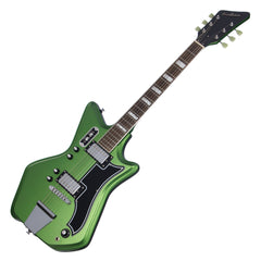 Airline Guitars '59 2P - Satin Candy Green - Vintage Reissue Electric Guitar - NEW!