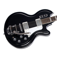 Airline Guitars '59 Coronado - Black - Vintage Reissue Electric Guitar - NEW!