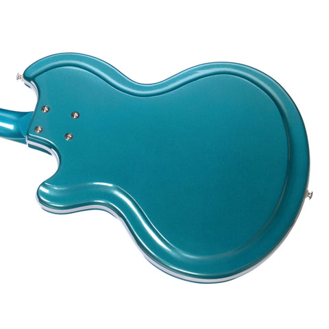 Airline Guitars '59 Coronado DLX - Metallic Blue - Vintage Reissue Electric Guitar - NEW!