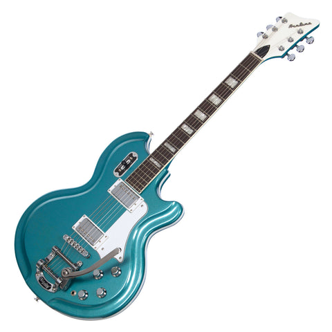 Airline Guitars '59 Coronado - Metallic Blue - Vintage Reissue Electric Guitar - NEW!
