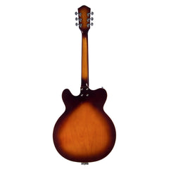 Airline Guitars H74 DLX - Honeyburst - Vintage Reissue Semi Hollow Electric Guitar - NEW!