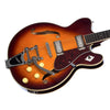 Airline Guitars H74 DLX - Honeyburst - Vintage Reissue Semi Hollow Electric Guitar - NEW!