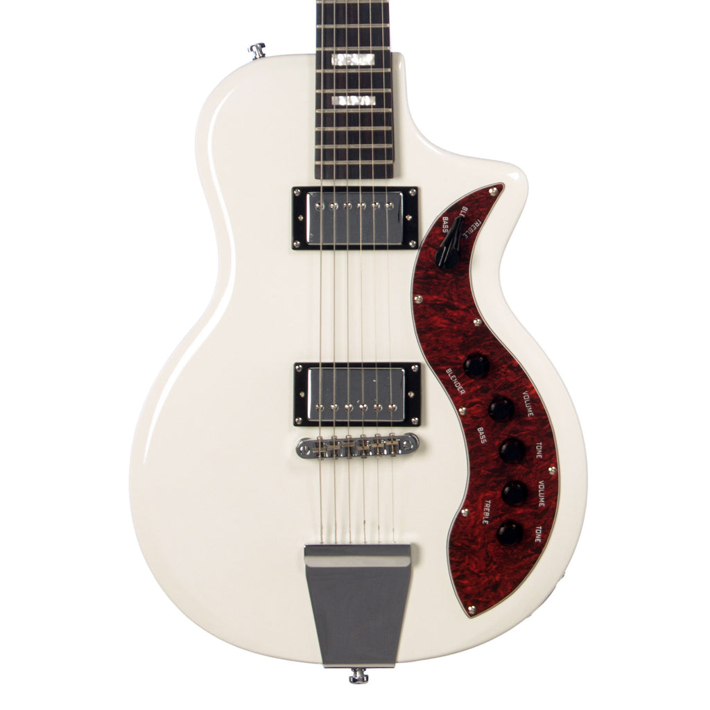Airline Guitars Jupiter TT - White - Supro Dual Tone / Twin Tone / Jupiter Pro -inspired Electric Guitar - NEW!