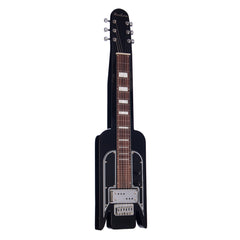 Airline Guitars Lap Steel Pro - Black - Vintage National-inspired with Valco pickup - NEW!