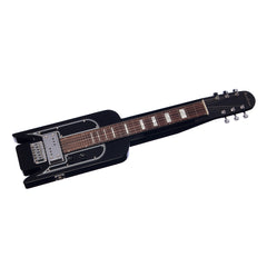 Airline Guitars Lap Steel Pro - Black - Vintage National-inspired with Valco pickup - NEW!