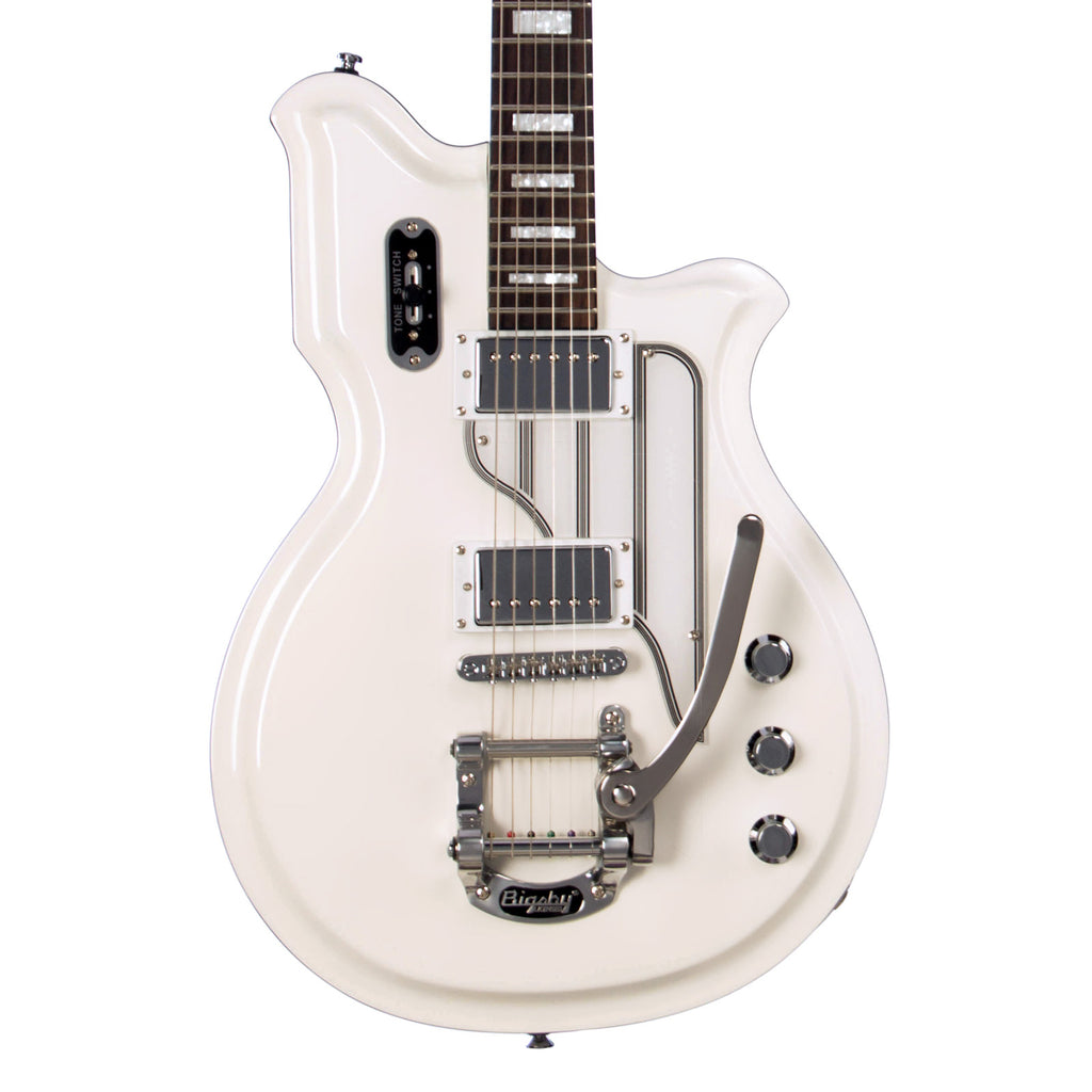 Airline Guitars MAP DLX - White - Vintage Reissue Electric Guitar - NEW!