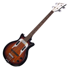 Airline Guitars Pocket Bass - Sunburst - Vintage Reissue electric bass guitar - NEW!