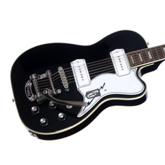 Airline Guitars Tuxedo CB - Black - Hollowbody Vintage Reissue Electric Guitar - NEW!