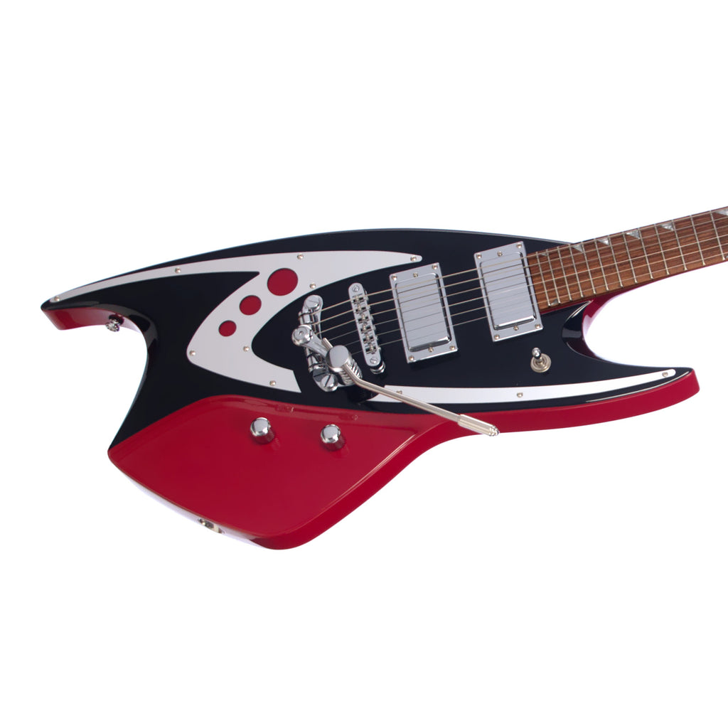 Backlund Guitars Model 400 DLX Red Deluxe Electric Guitar with Due