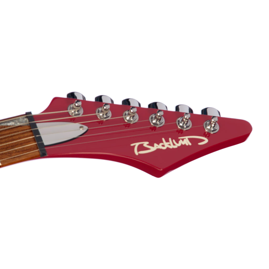 Backlund Guitars Model 400 DLX Red Deluxe Electric Guitar with Due