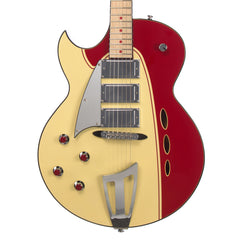 Backlund Guitars Rockerbox LEFTY - Red / Creme - Left-Handed Semi Hollow Electric Guitar - NEW!