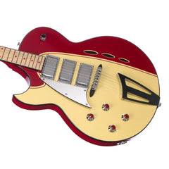 Backlund Guitars Rockerbox LEFTY - Red / Creme - Left-Handed Semi Hollow Electric Guitar - NEW!