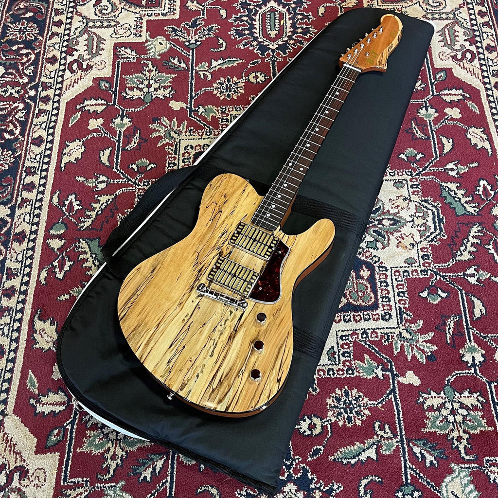 USED BilT Guitars ESG Natural Spalted Maple Custom Boutique Offset Make'n Music