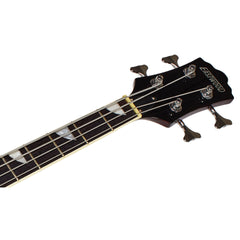 Eastwood Guitars Classic 4 Bass - Walnut - 30" Short Scale Semi-Hollow Body - NEW!