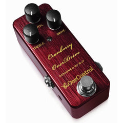 One Control Cranberry OverDrive OC-CBOD - BJF Series Lead Boost / Overdrive Effects Pedal - NEW!