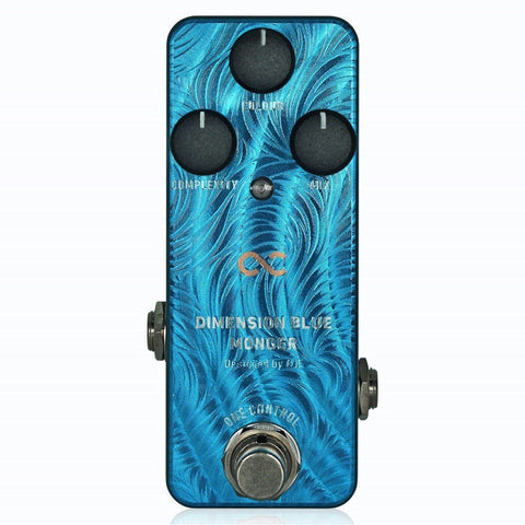 One Control Dimension Blue Monger OC-DBMn - BJF Series Chorus / Flanger Modulation Effects Pedal for Electric Guitar - NEW!