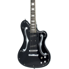 Eastwood Guitars Deerhoof Signature EEG - All Black - Ampeg AEG Tribute electric guitar - NEW!