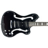 Eastwood Guitars Deerhoof Signature All Black Closeup