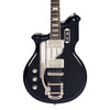 Eastwood Guitars Airline Map Baritone DLX Black Left Hand Featured