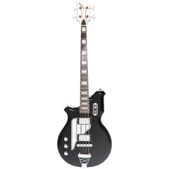 Airline Guitars MAP Bass LEFTY - Black - Left Handed 30 1/2" Short Scale Electric Bass Guitar - NEW!