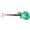Eastwood Guitars Airline Map Bass Seafoam Green Left Hand Angled