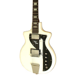 Airline Guitars Twin Tone Double Cut - White - Supro Dual Tone inspired electric guitar - NEW!