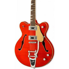 Eastwood Guitars Classic 6 DLX - Orange - Deluxe Semi Hollow Body Electric Guitar - NEW!